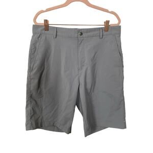 Calvin Klein Mens Casual Shorts Grey 10" Inseam Size 32